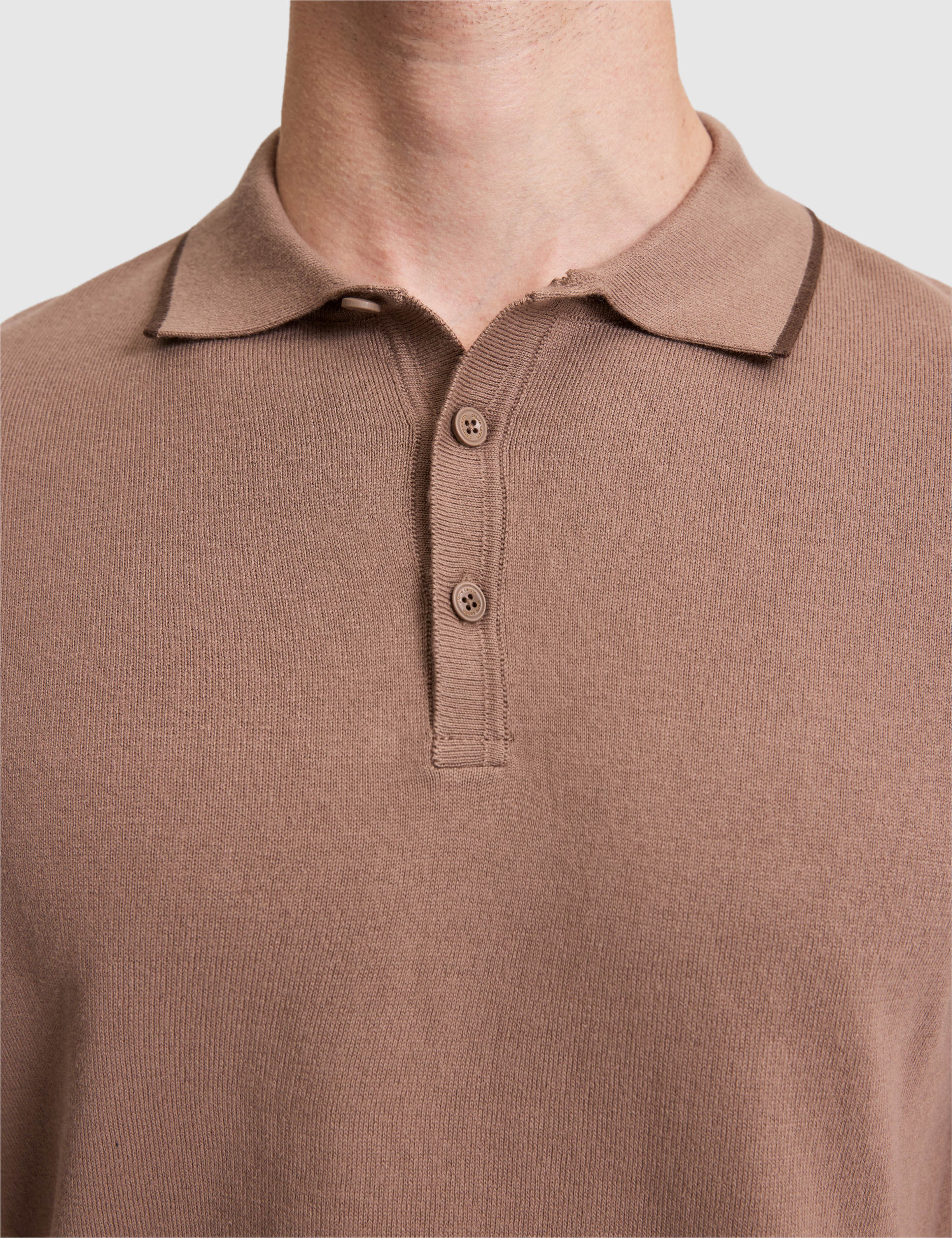 Vizon Slim Fit %100 Pamuk Düğmeli Polo Yaka Triko Tişört