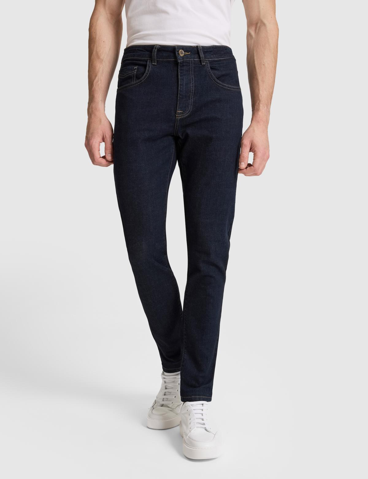 Lacivert Slim Fit Jean Pantolon - 50327851002