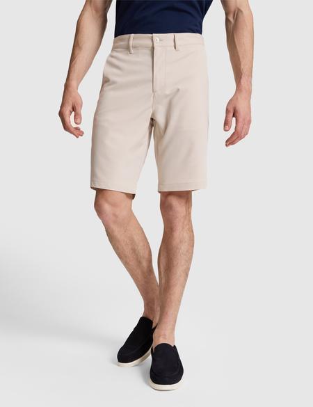 Bej Slim Fit Dokuma Şort - 50321831037