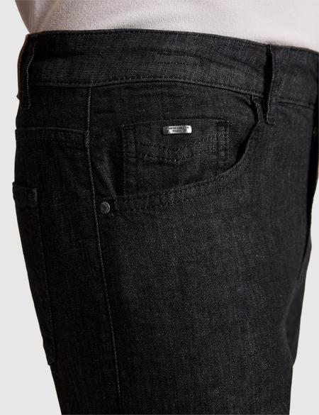 Siyah Straight Fit Jean Pantolon - 50325327019