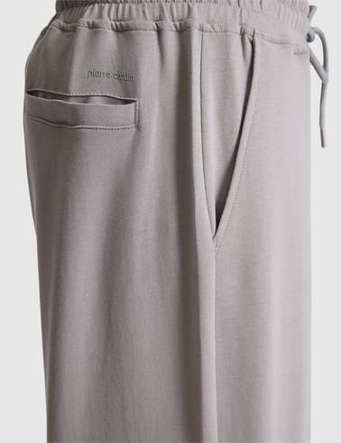 Gri Comfort Fit Örme Şort