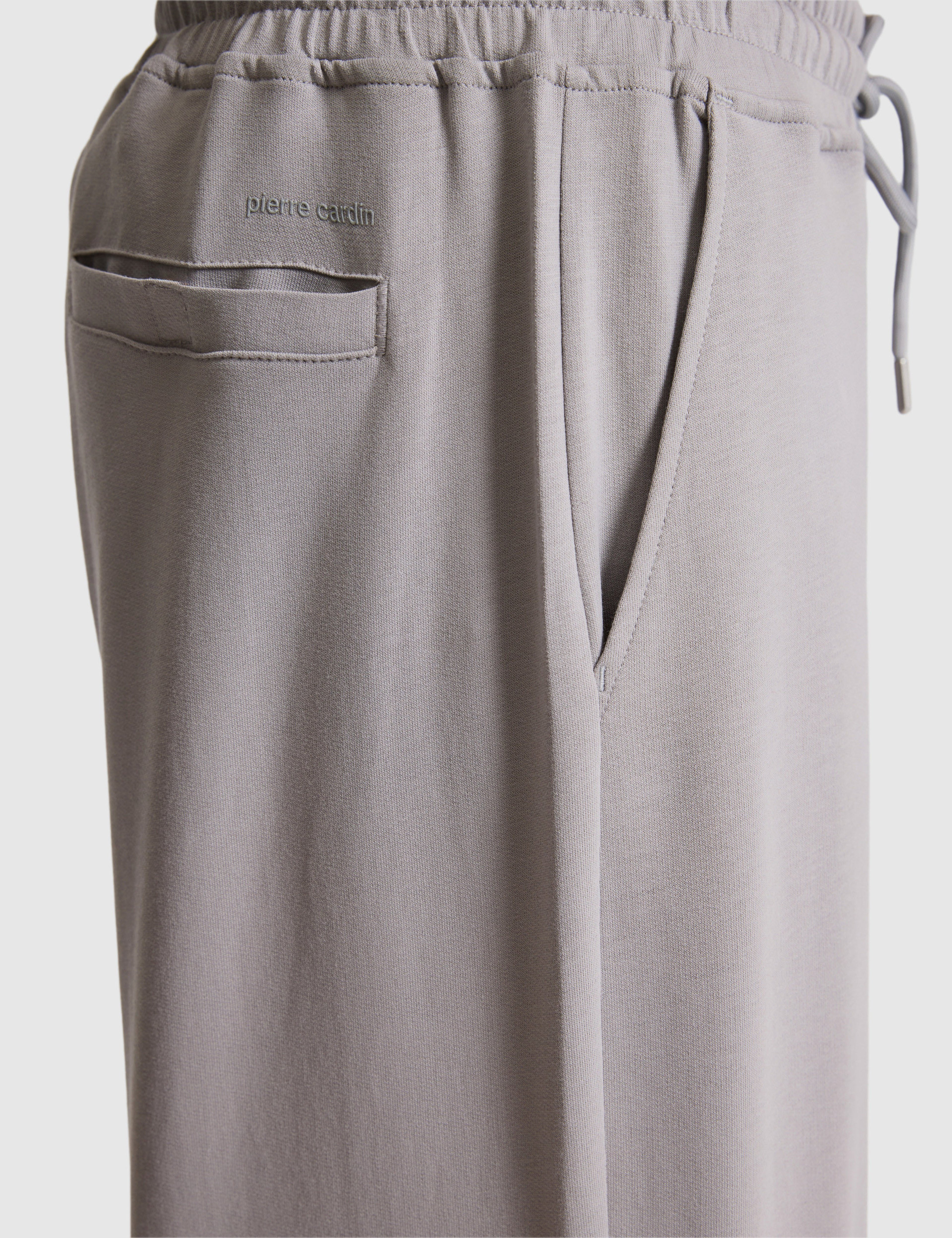 Gri Comfort Fit Örme Şort