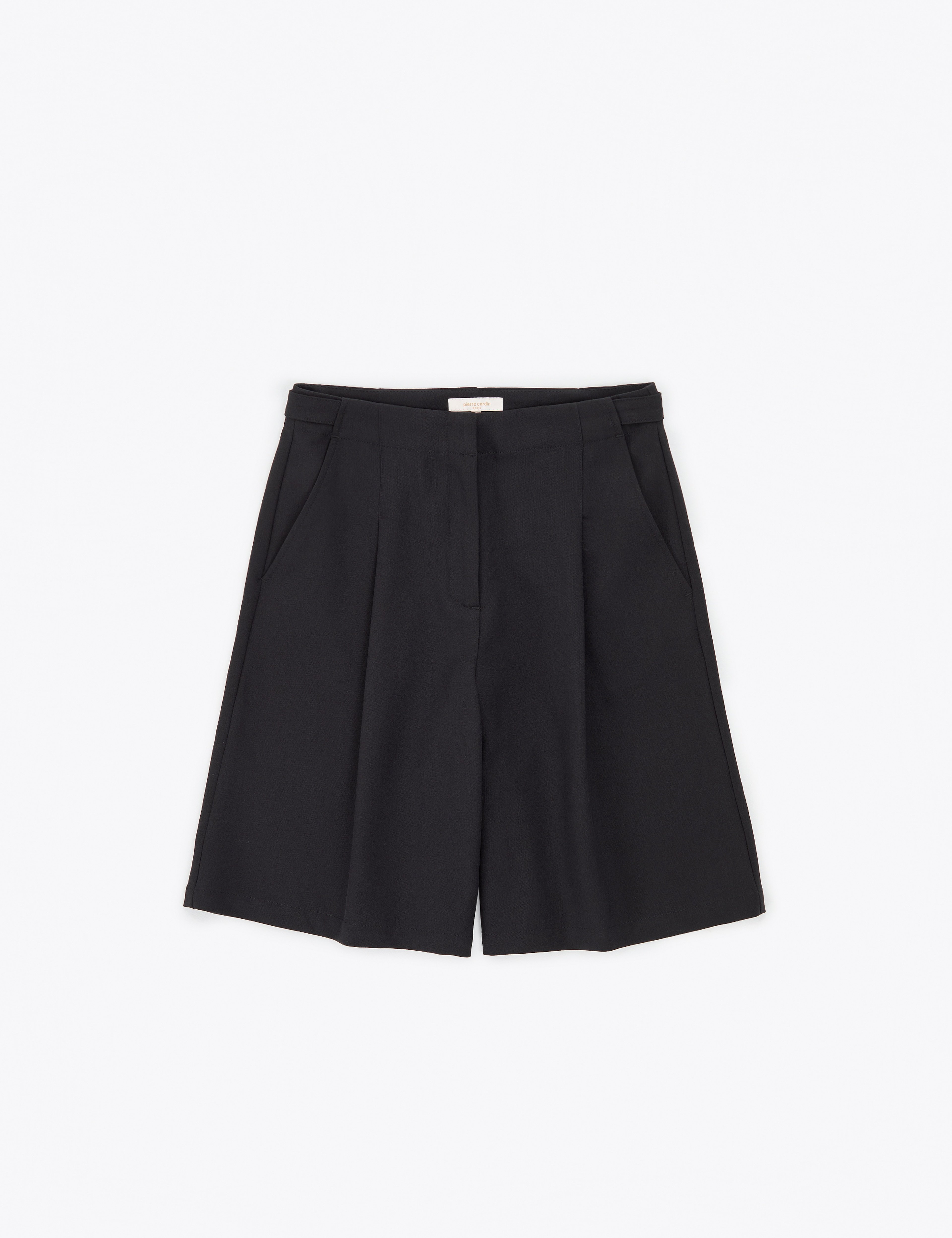 Siyah Comfort Fit Bermuda Şort