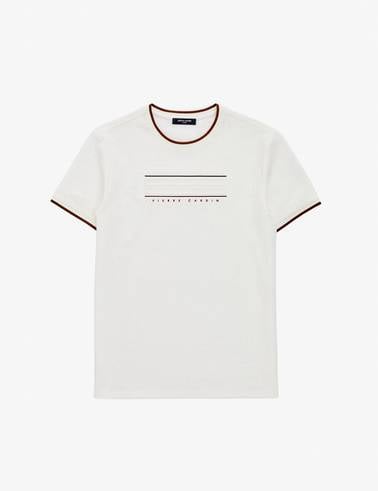 Ekru Slim Fit Tişört
