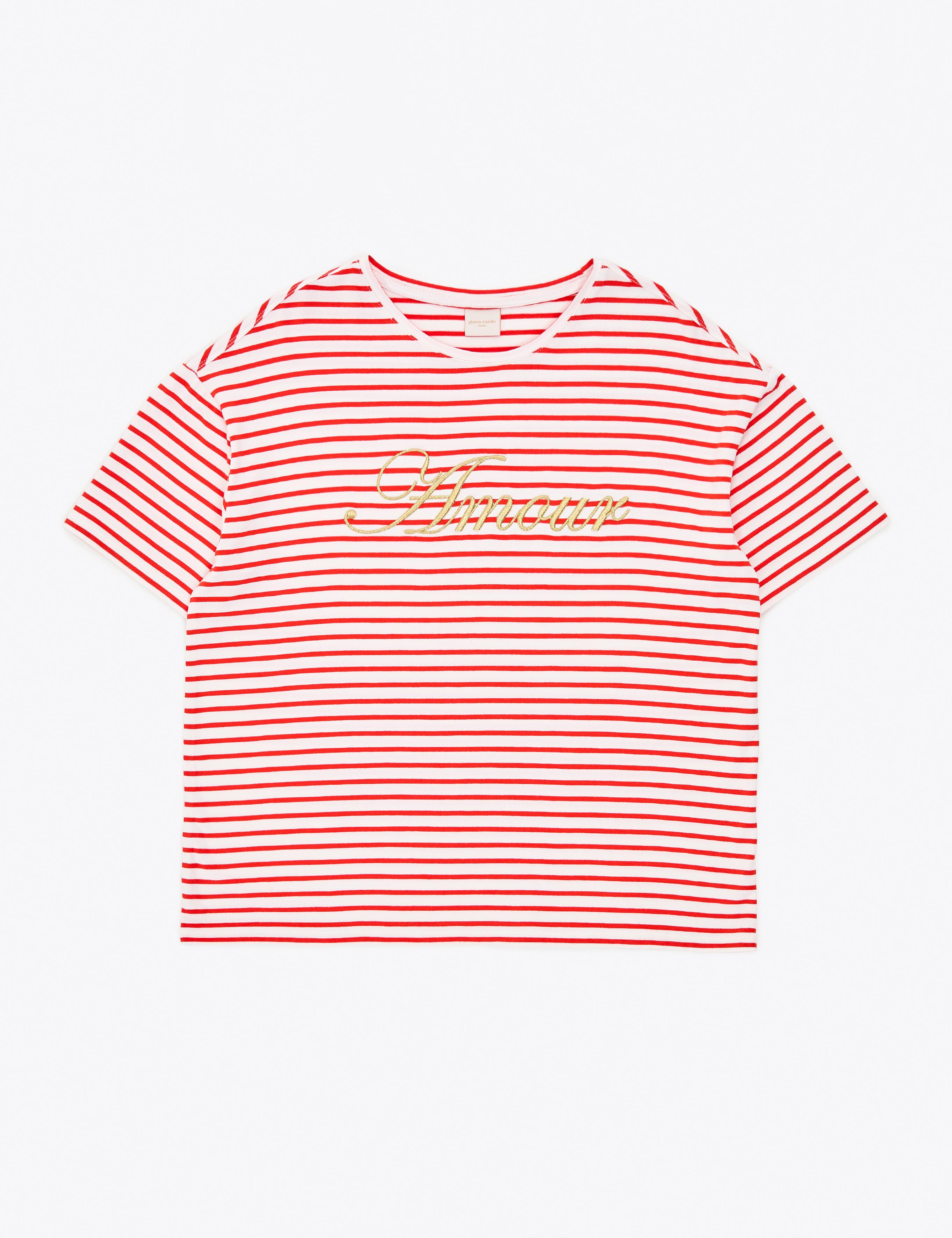 Kırmızı Comfort Fit Tişört