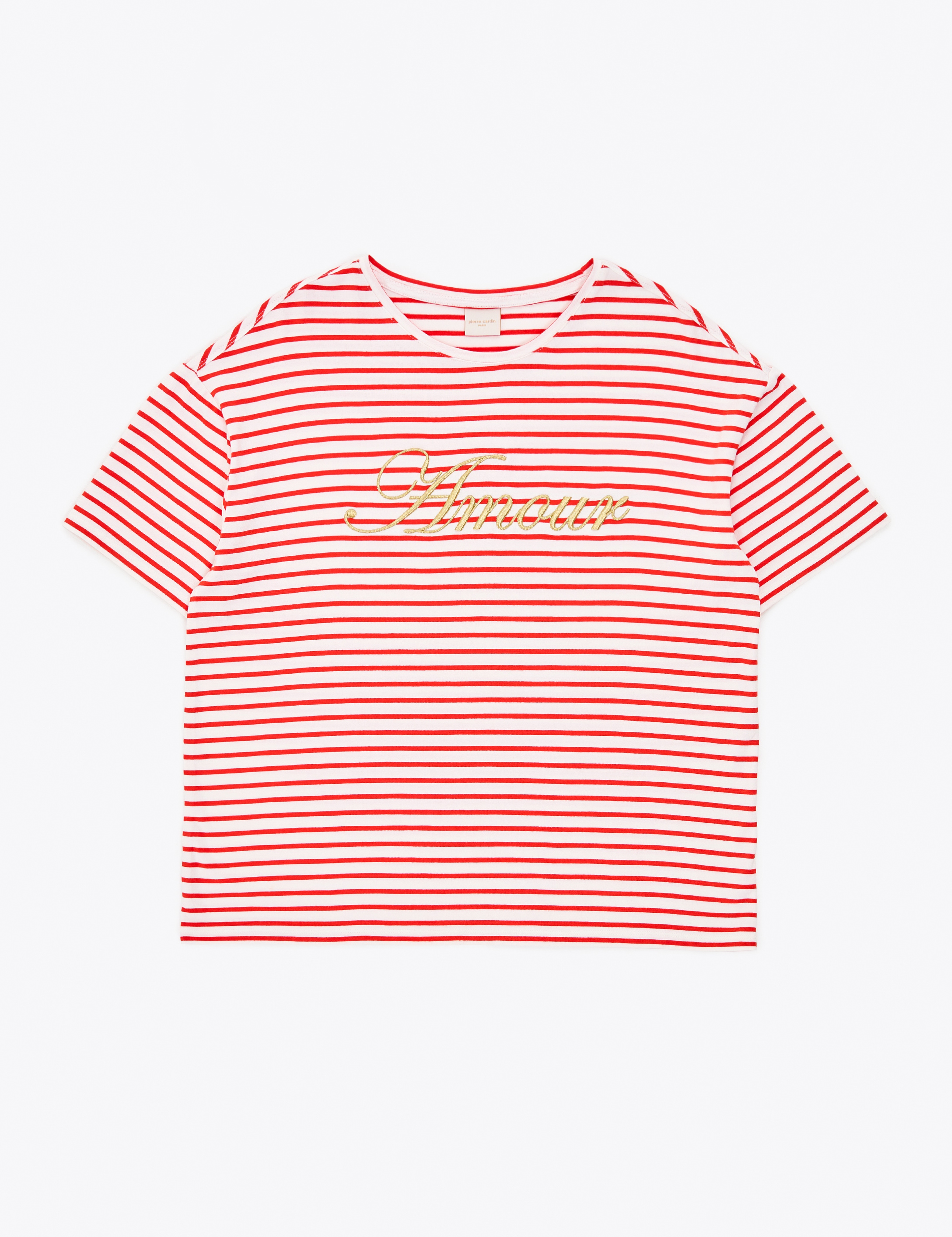Kırmızı Comfort Fit Tişört - Image 6