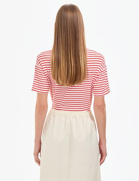 Kırmızı Comfort Fit Tişört - 50319855009