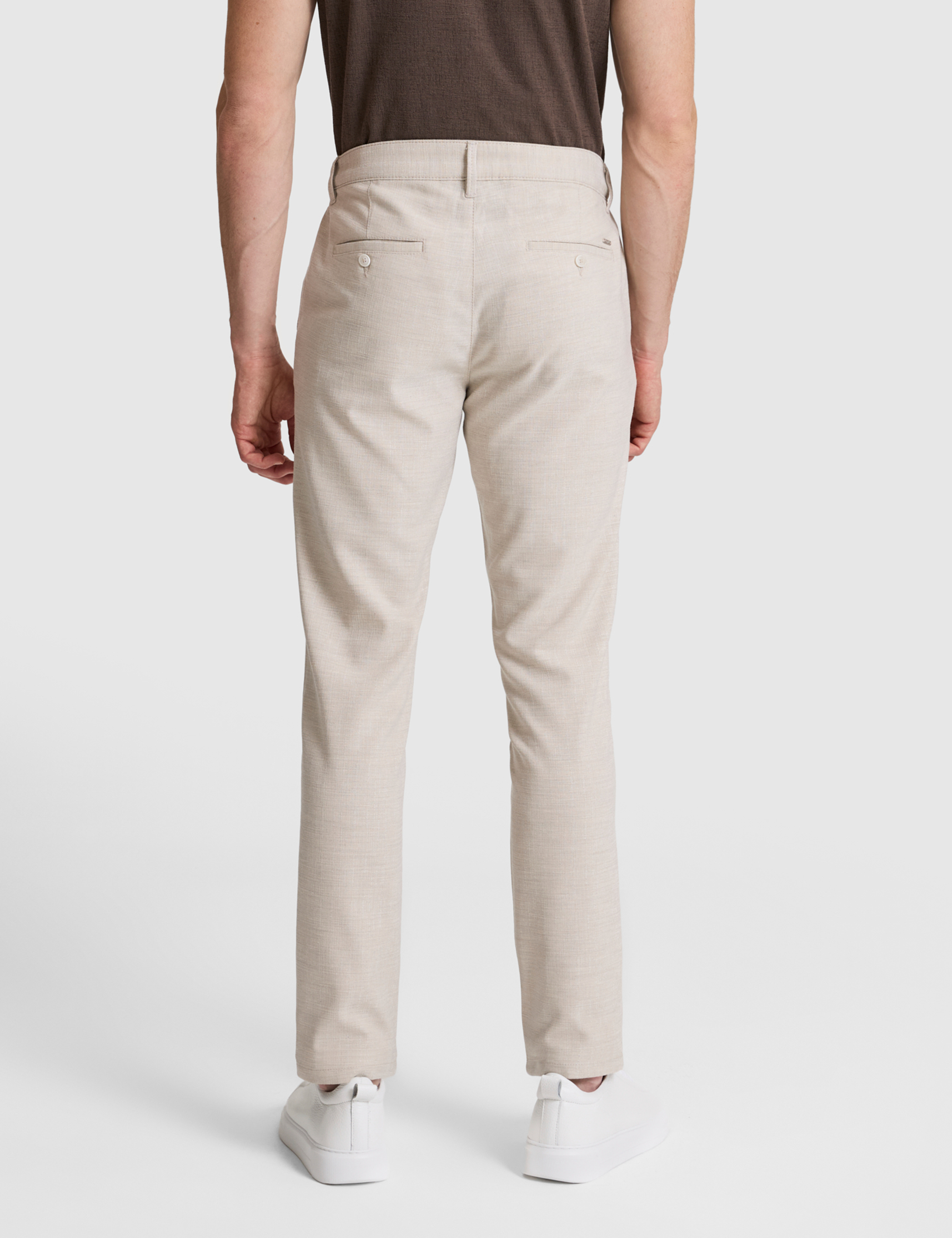 Bej Slim Fit Kanvas Pantolon - 50320822143