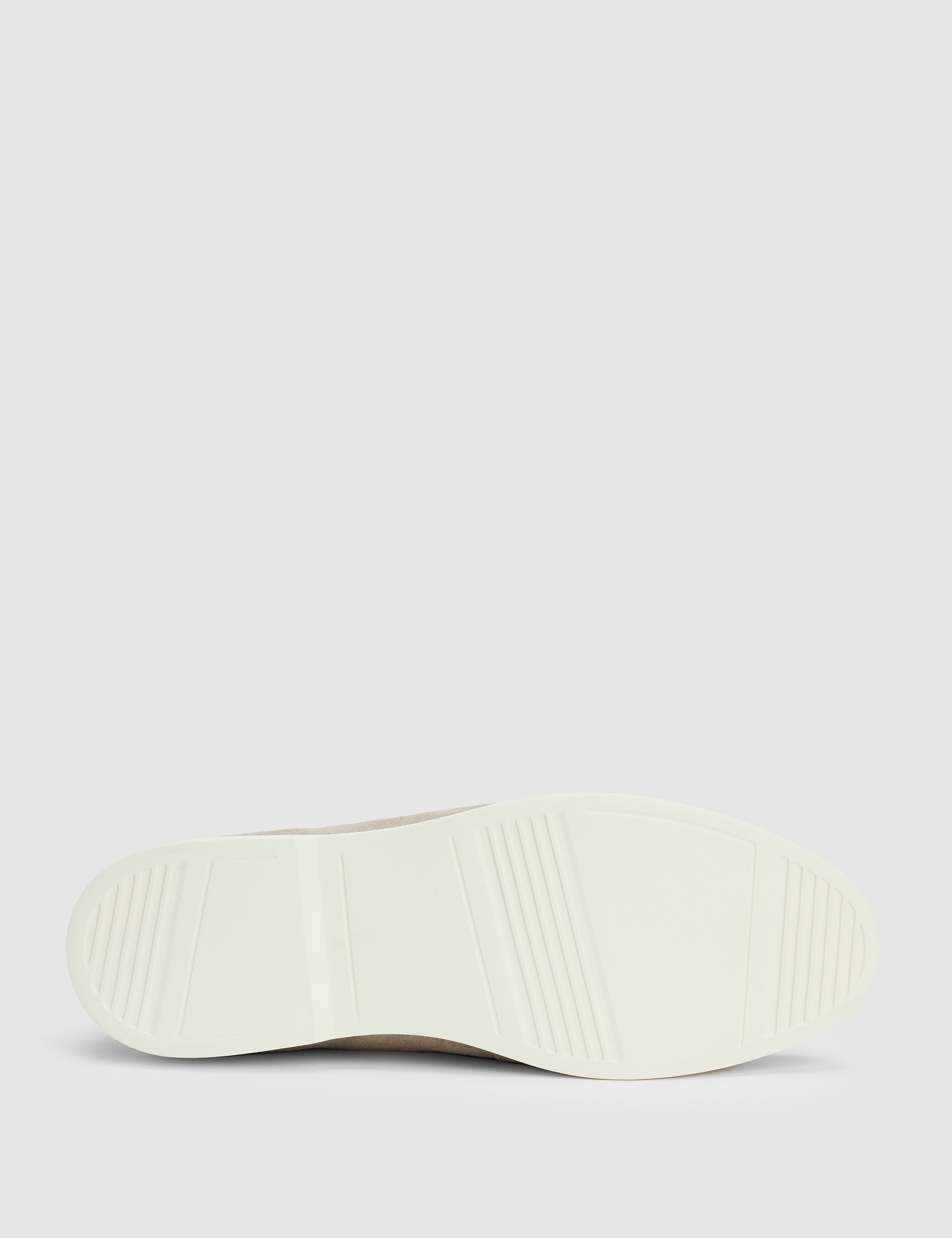 Bej %100 Deri Eva Taban Süet Loafer Ayakkabı - Image 5