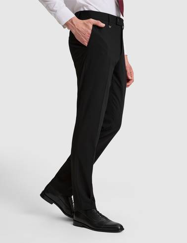 Siyah Slim Fit Kumaş Pantolon