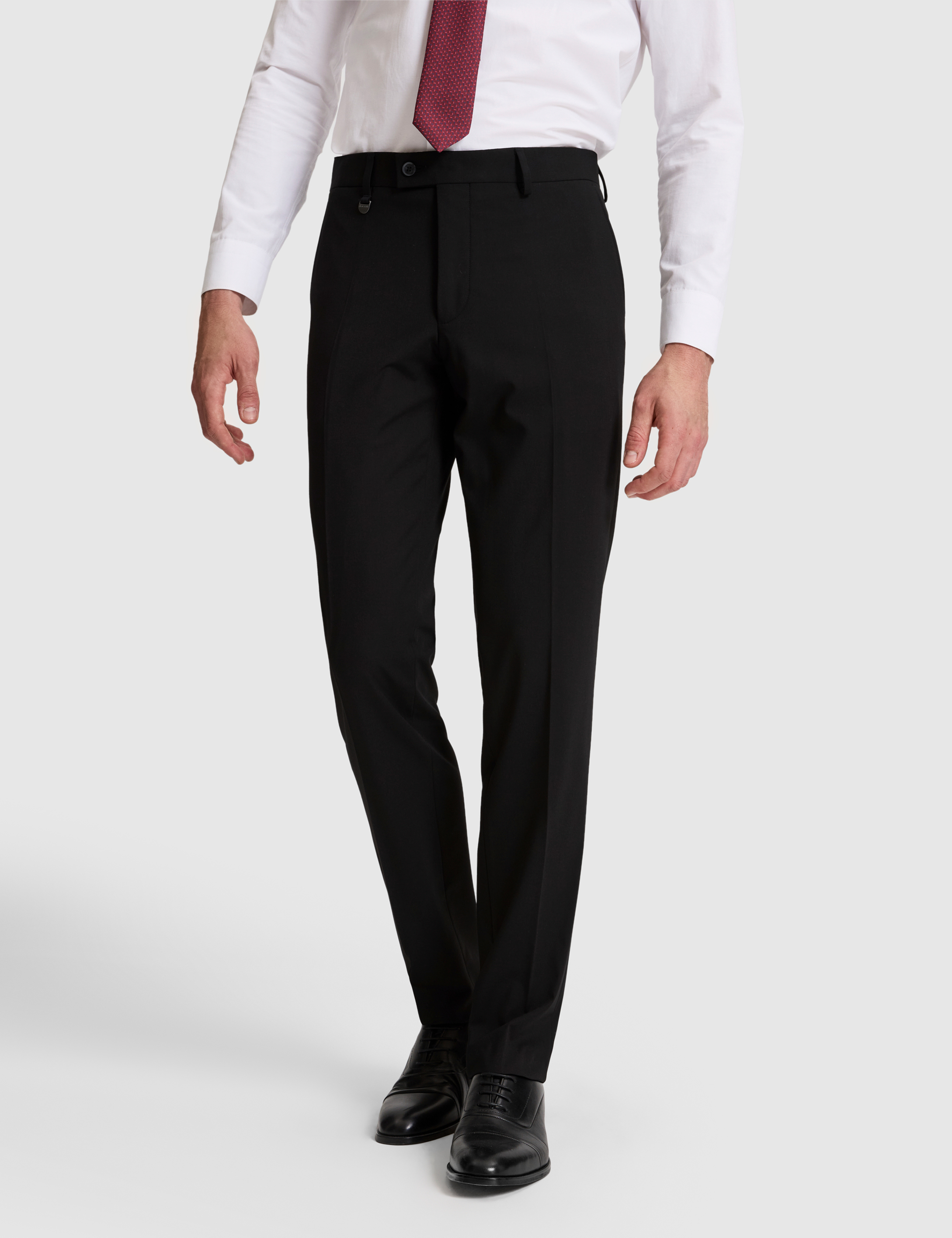 Siyah Slim Fit Kumaş Pantolon