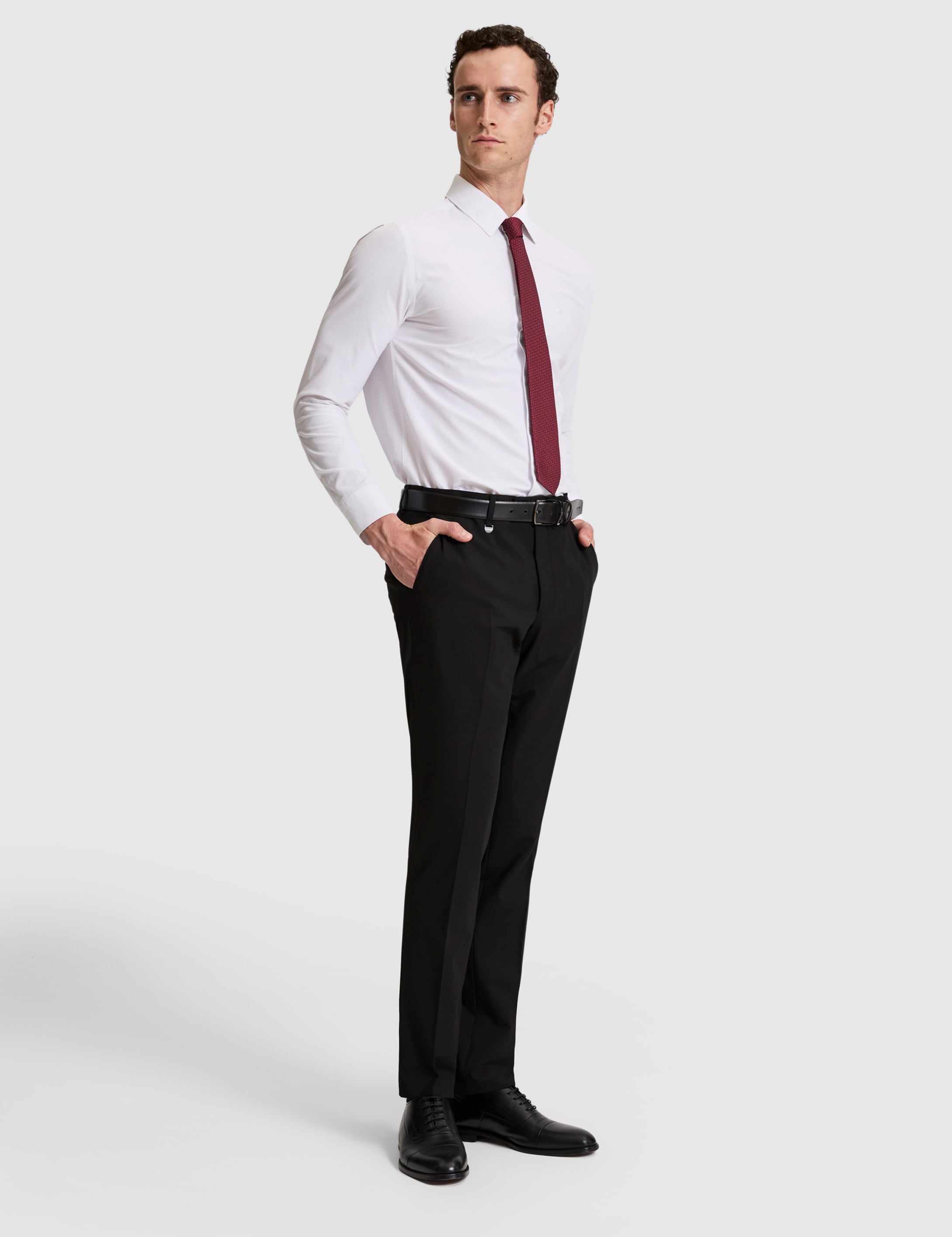 Siyah Slim Fit Kumaş Pantolon - 50331859012