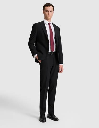 Siyah Slim Fit Takım Elbise
