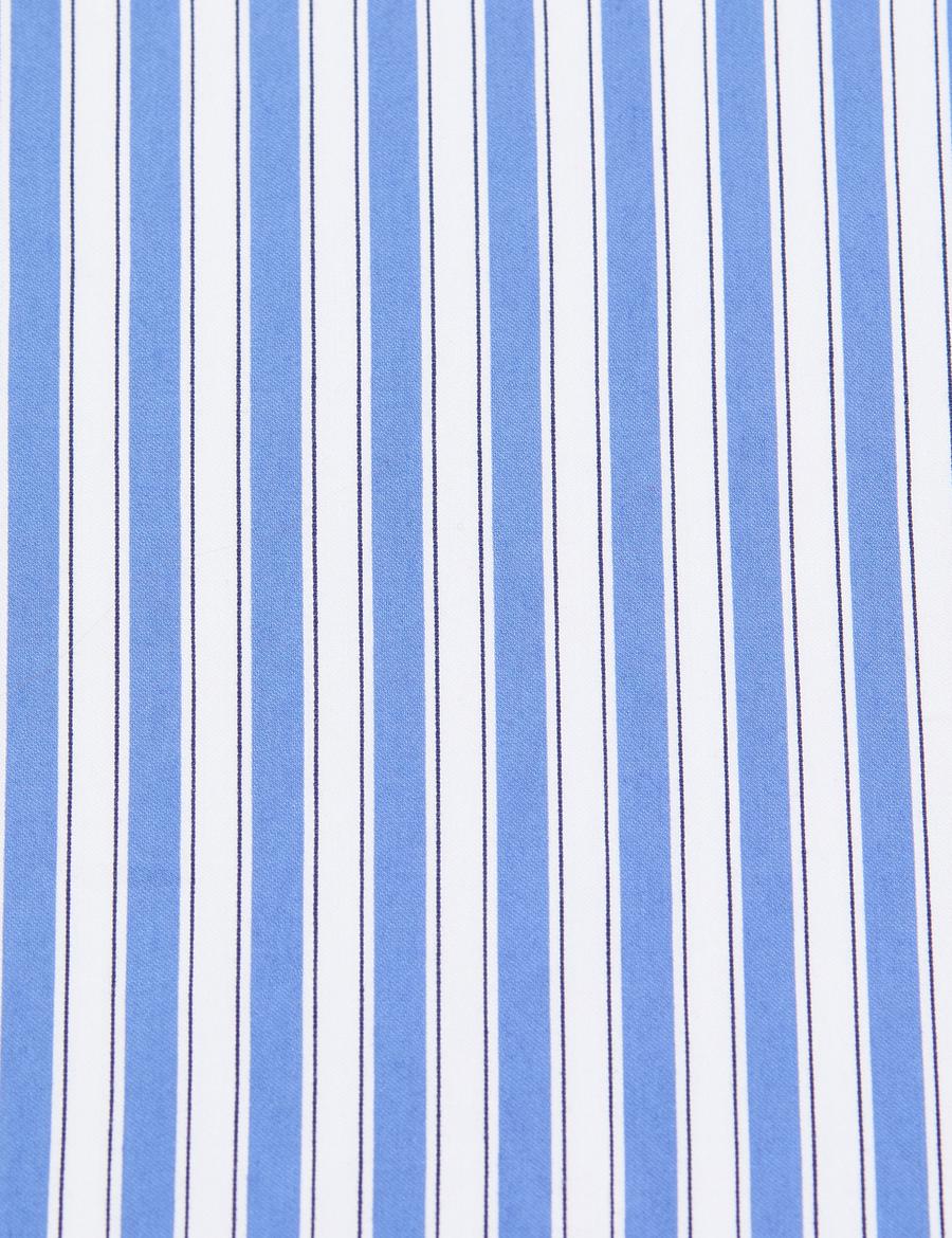 Lacivert Comfort Fit Uzun Kollu Gömlek