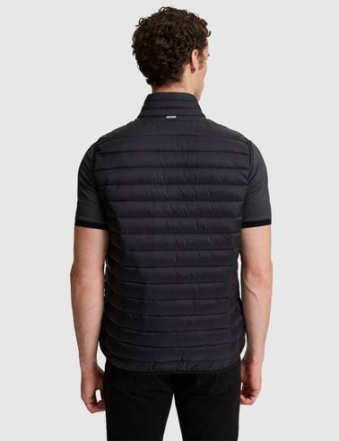 Siyah Cropped Slim Yelek