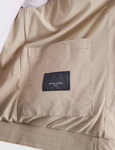 Bej Bomber Ceket