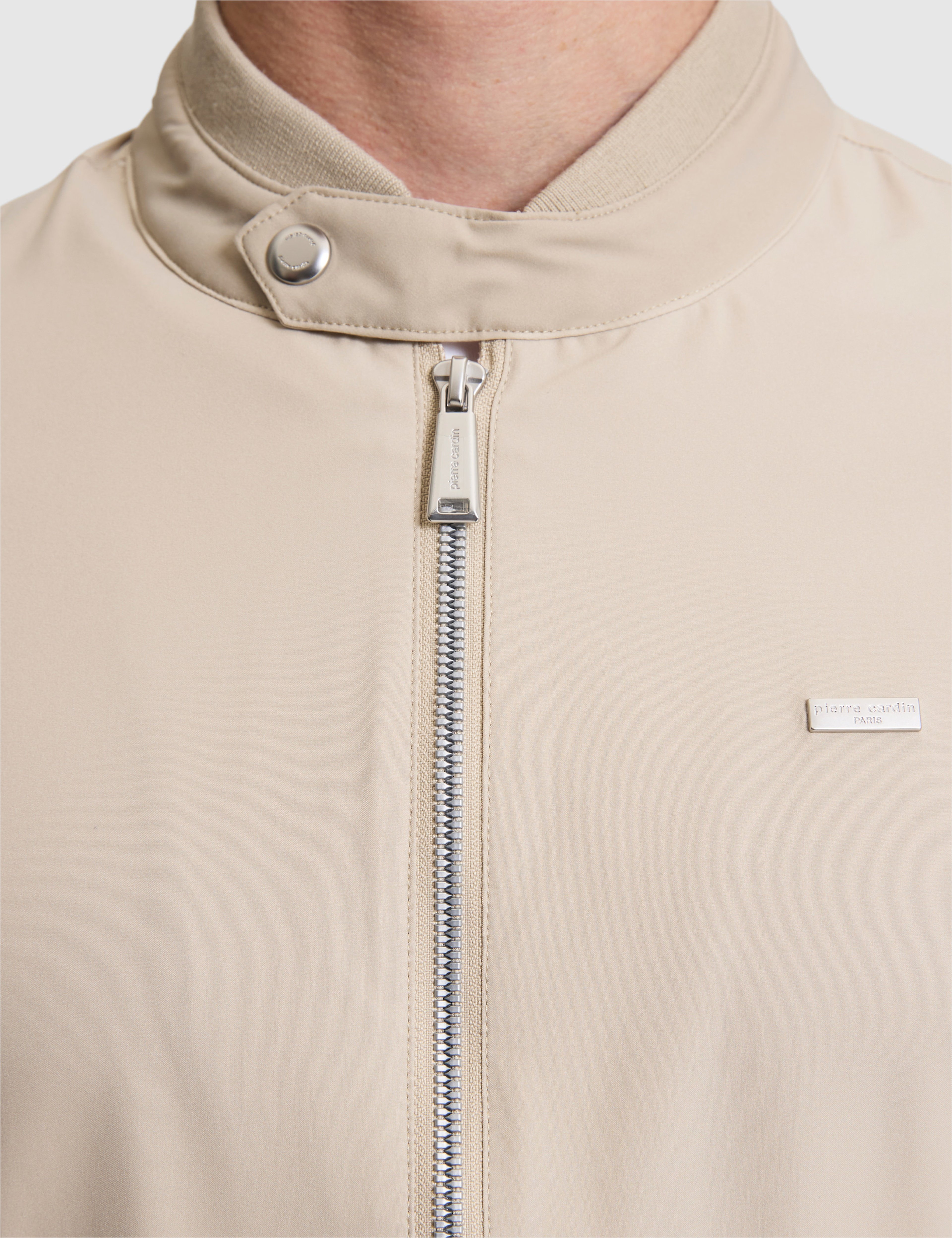 Bej Bomber Ceket - Image 6