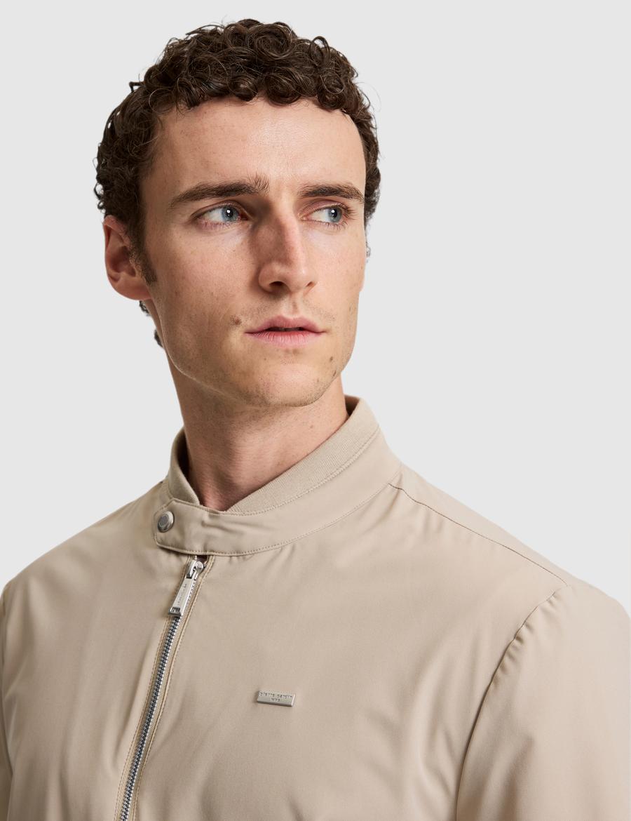Bej Bomber Ceket