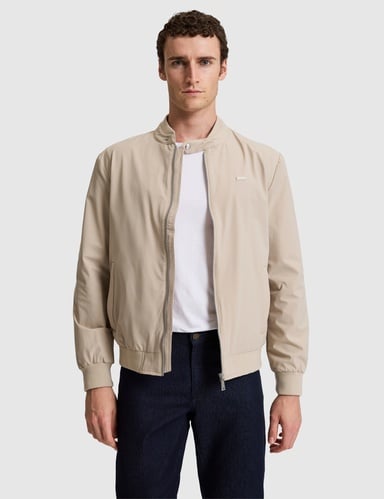 Bej Bomber Ceket