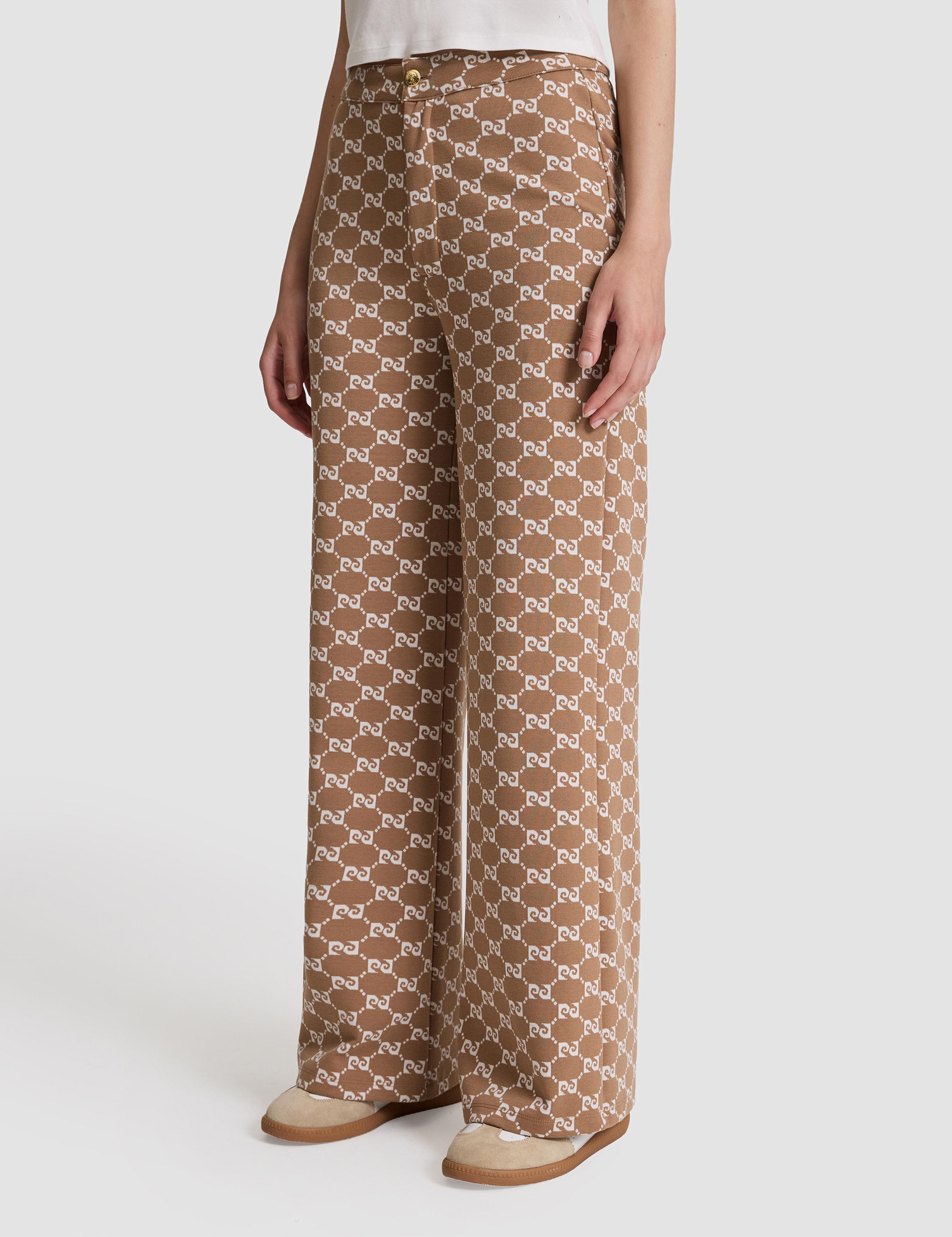Bej Flare Fit Eşofman Altı