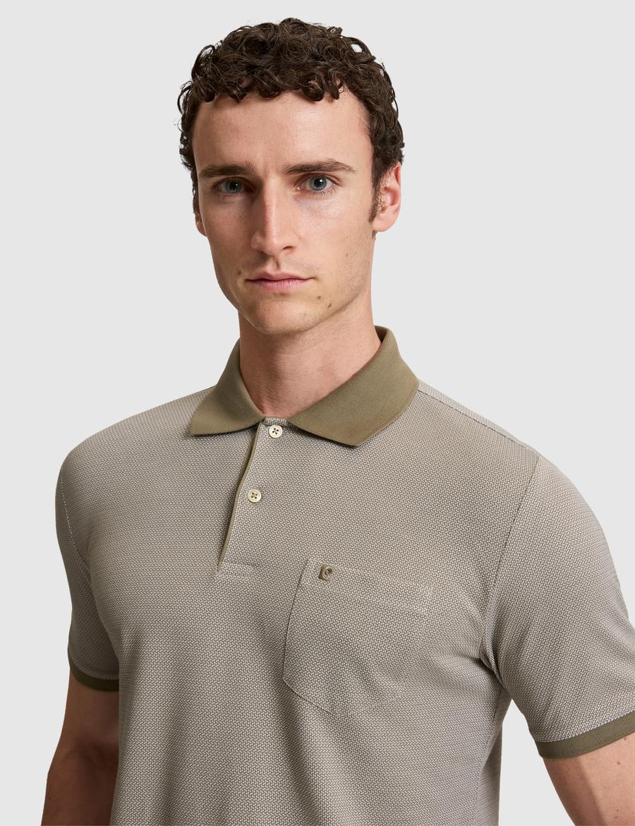 Haki Regular Fit Polo Yaka Tişört