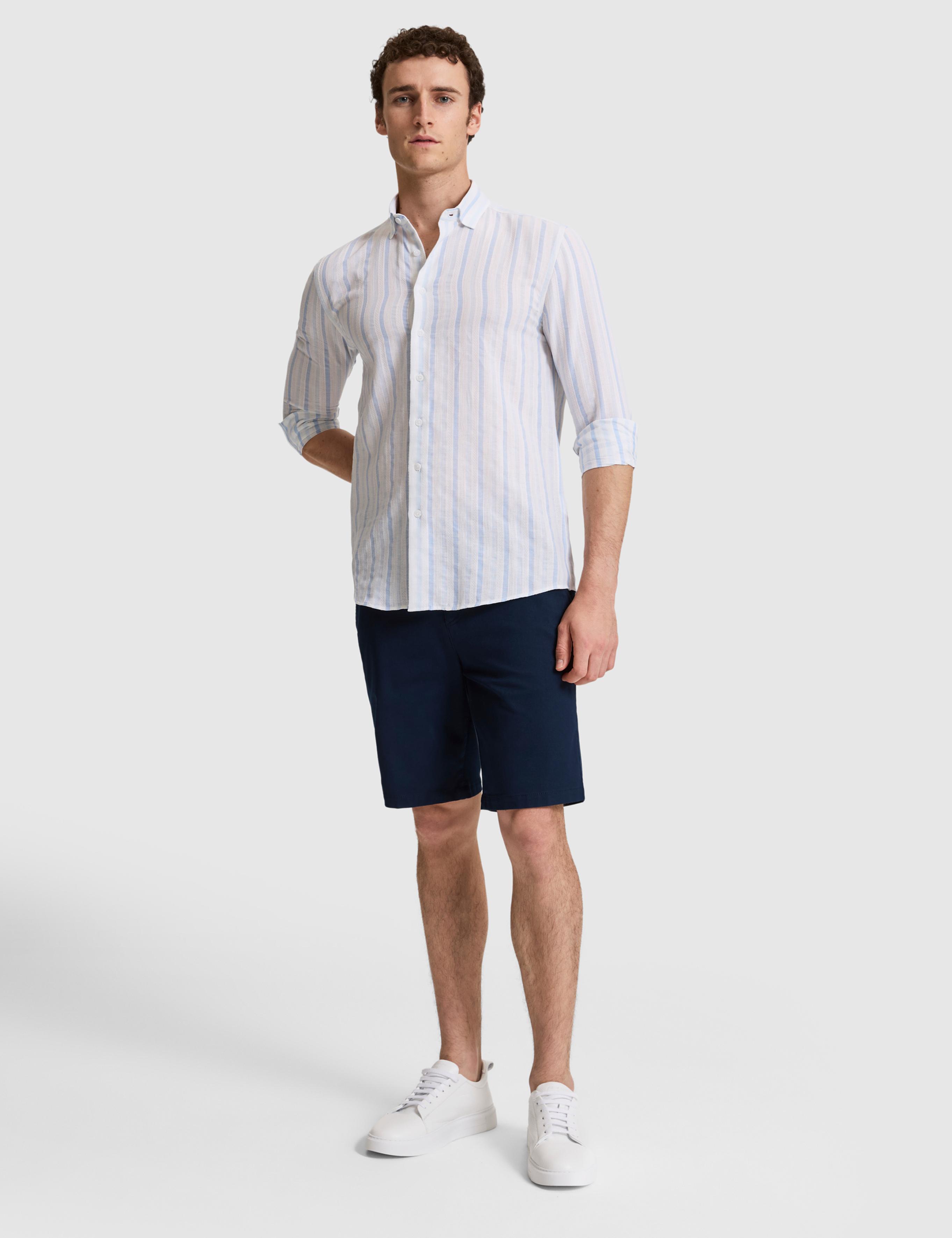 Mavi Regular Fit Uzun Kollu Gömlek