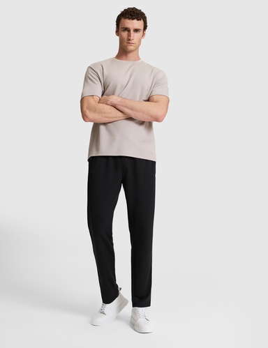 Siyah Regular Fit Eşofman Altı