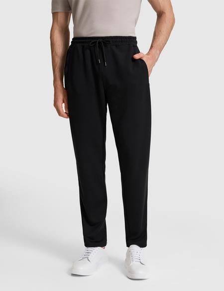 Siyah Regular Fit Eşofman Altı - 50321190023