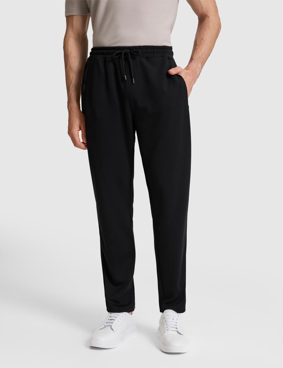 Siyah Regular Fit Eşofman Altı