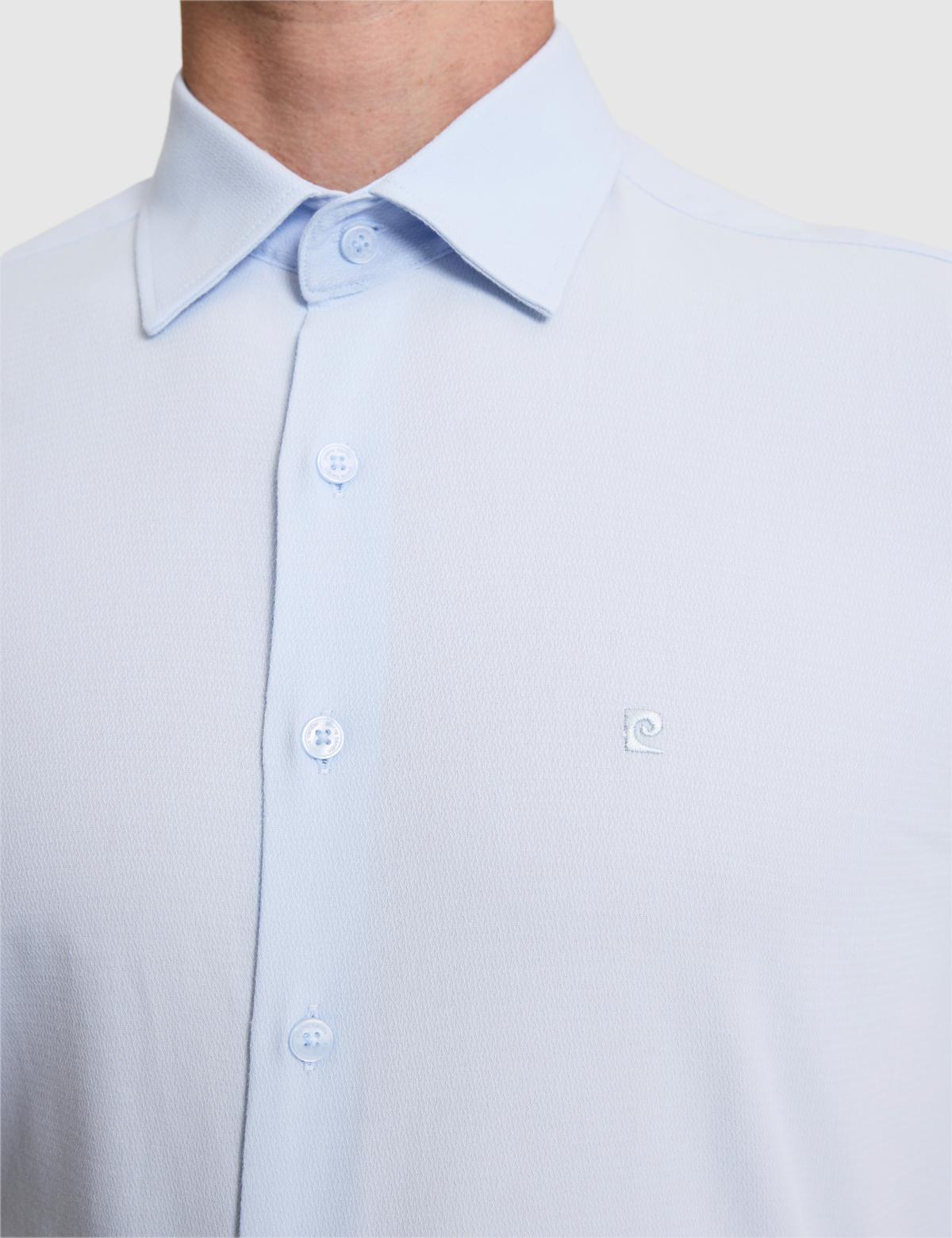 Açık Mavi Regular Fit Uzun Kollu Gömlek - 50319669018