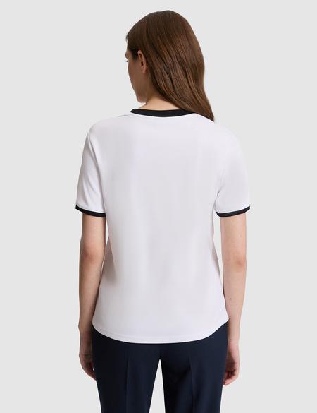 Beyaz Regular Fit Tişört - 50323601005