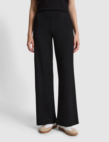 Siyah Flare Fit Modal Karışımlı Eşofman Altı - 50325430010
