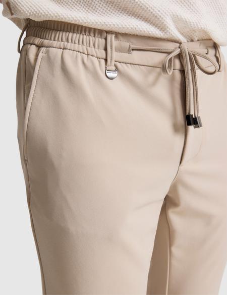 Bej Kumaş Pantolon - 50324220195