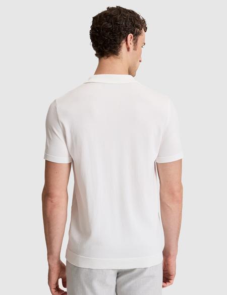 Haki Slim Fit Apaş Yaka Triko Tişört - 50324073036