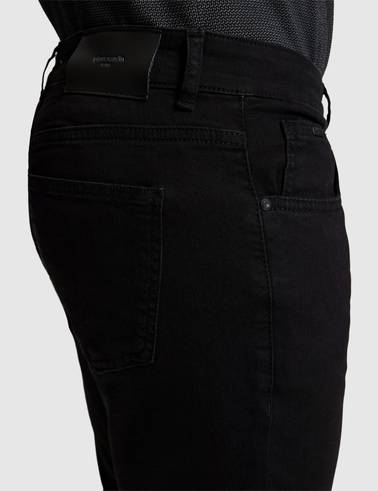 Siyah Slim Fit Jean Pantolon