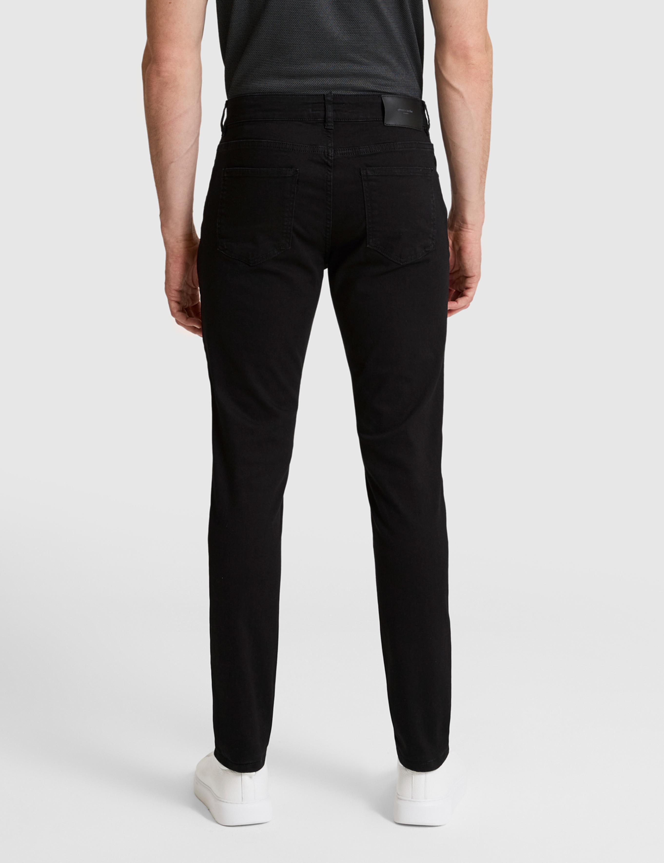 Siyah Slim Fit Jean Pantolon