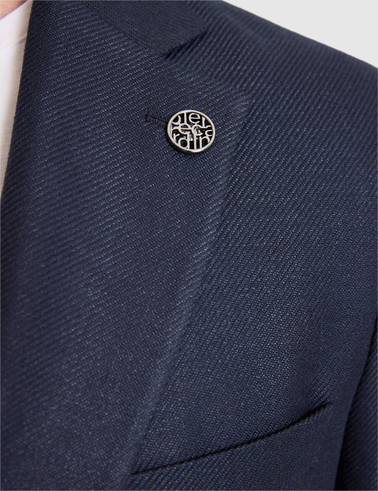 Lacivert Slim Fit Ceket