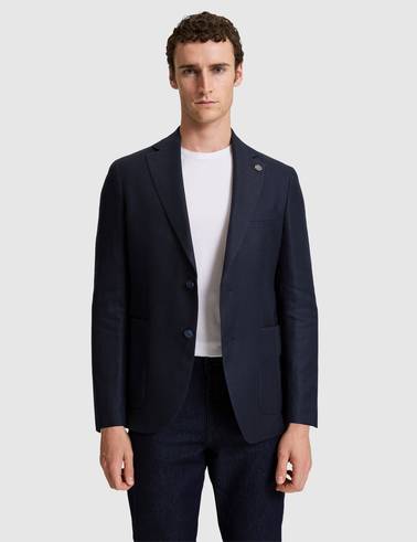 Lacivert Slim Fit Ceket
