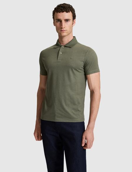 Haki Slim Fit Polo Yaka Tişört - 50323954016