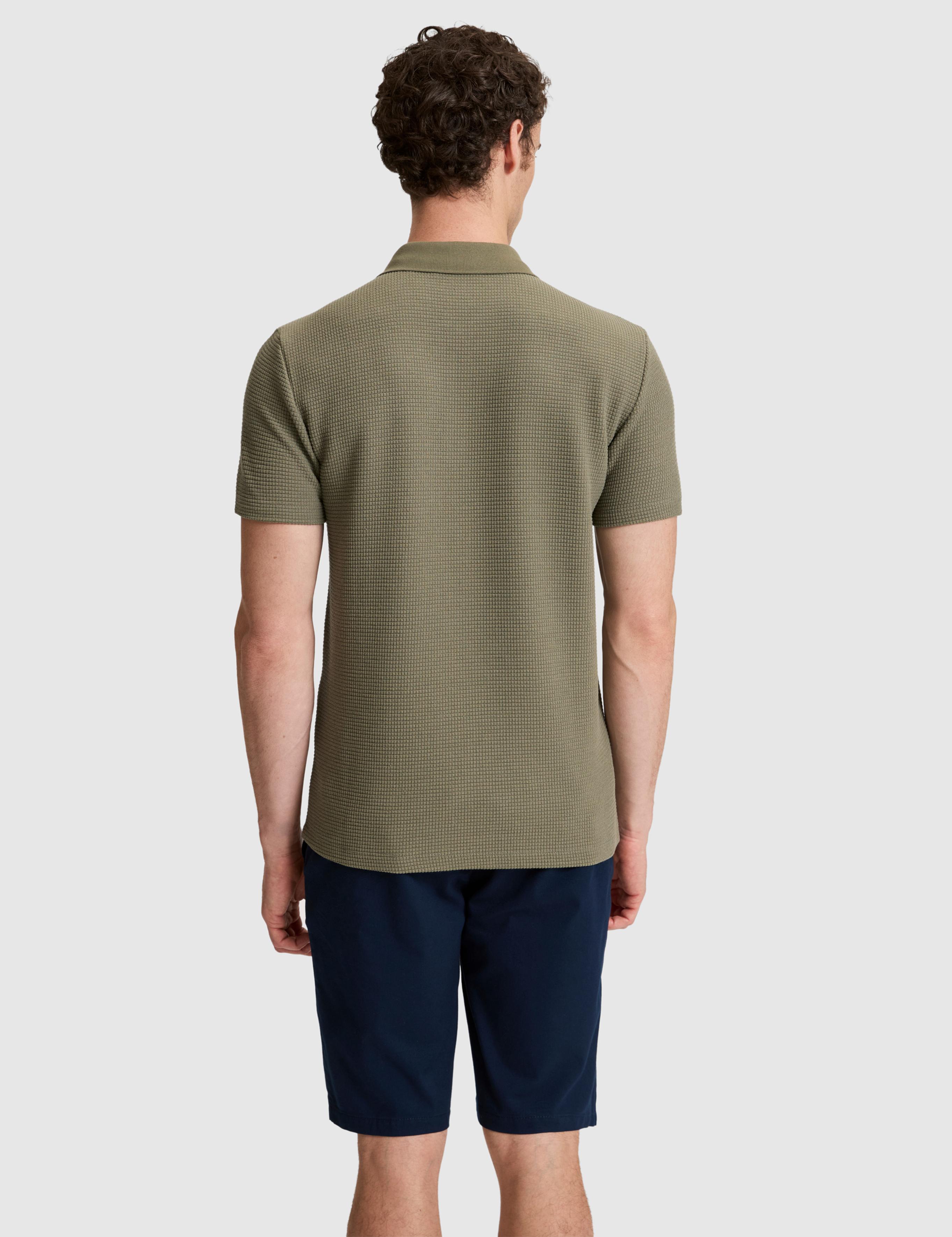 Haki Slim Fit Polo Yaka Tişört