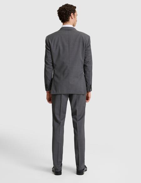 Füme Slim Fit %100 Yün Mono Yaka Takım Elbise - 50322358086