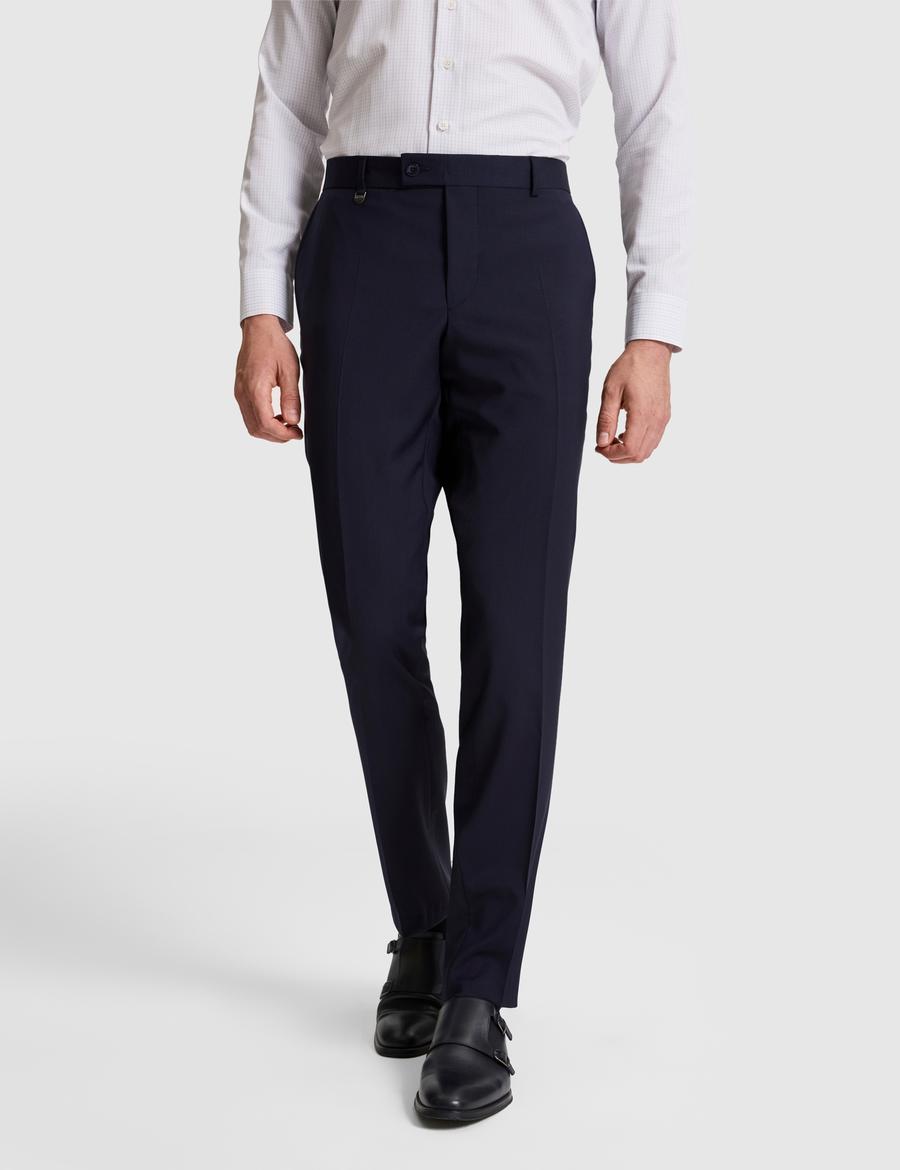 Lacivert Slim Fit Kumaş Pantolon