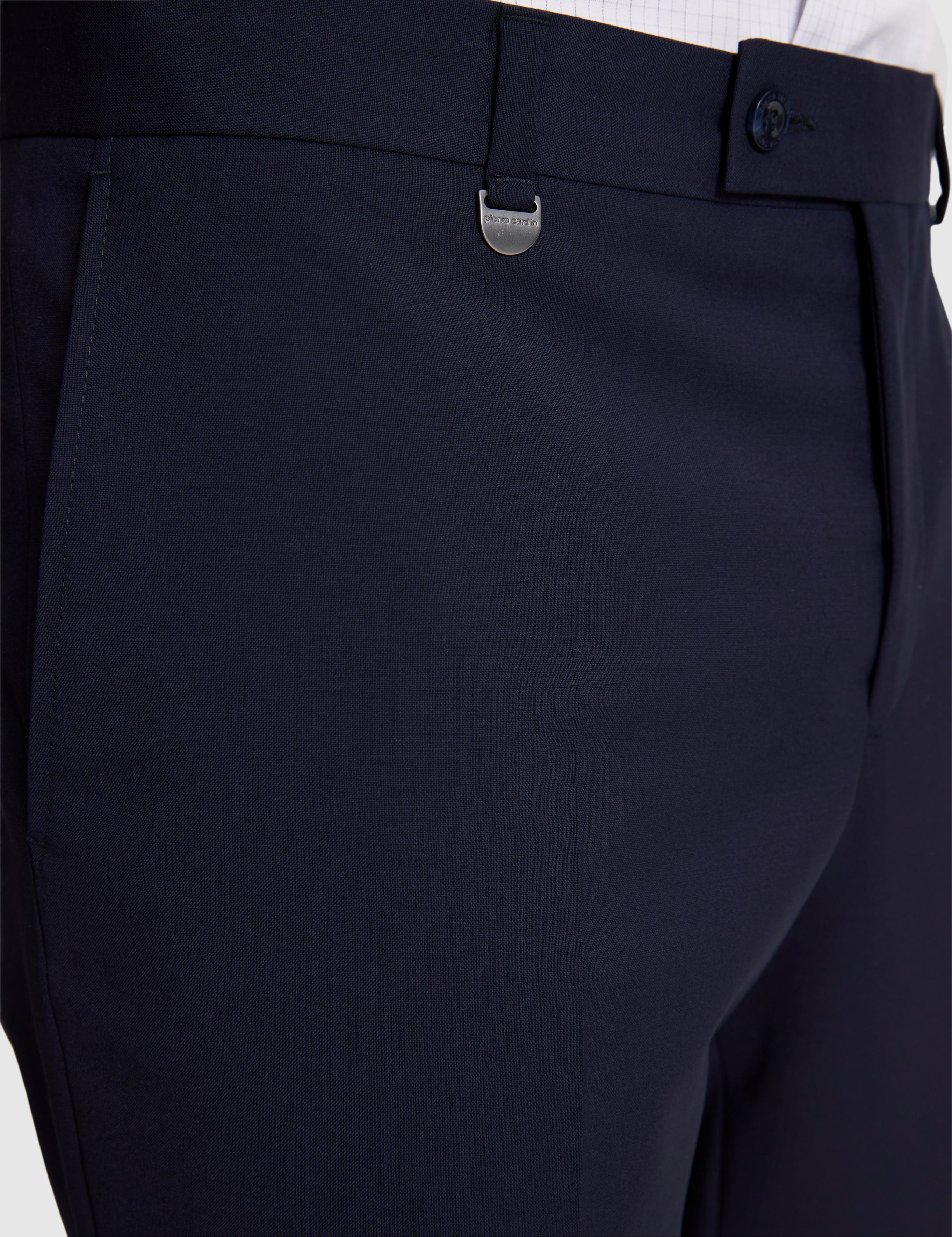 Lacivert Slim Fit Kumaş Pantolon
