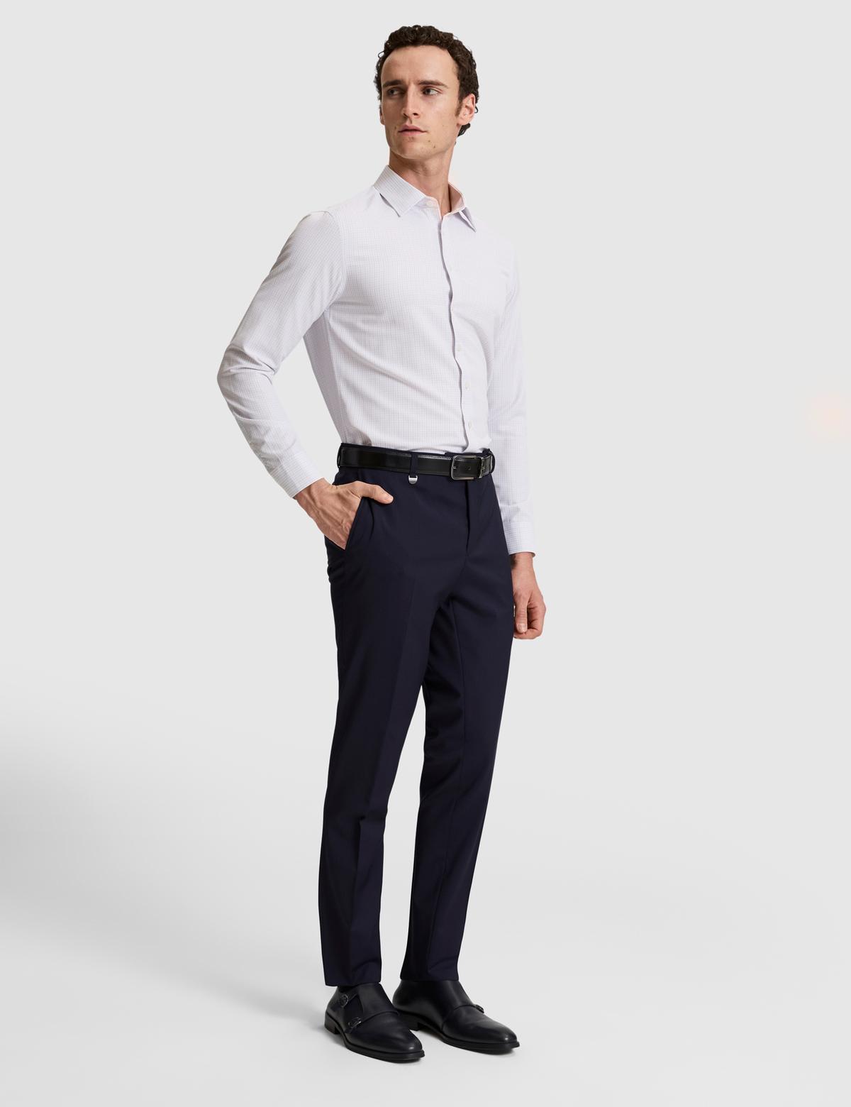 Lacivert Slim Fit Kumaş Pantolon - 50324282011