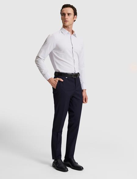 Lacivert Slim Fit Kumaş Pantolon - 50324282011