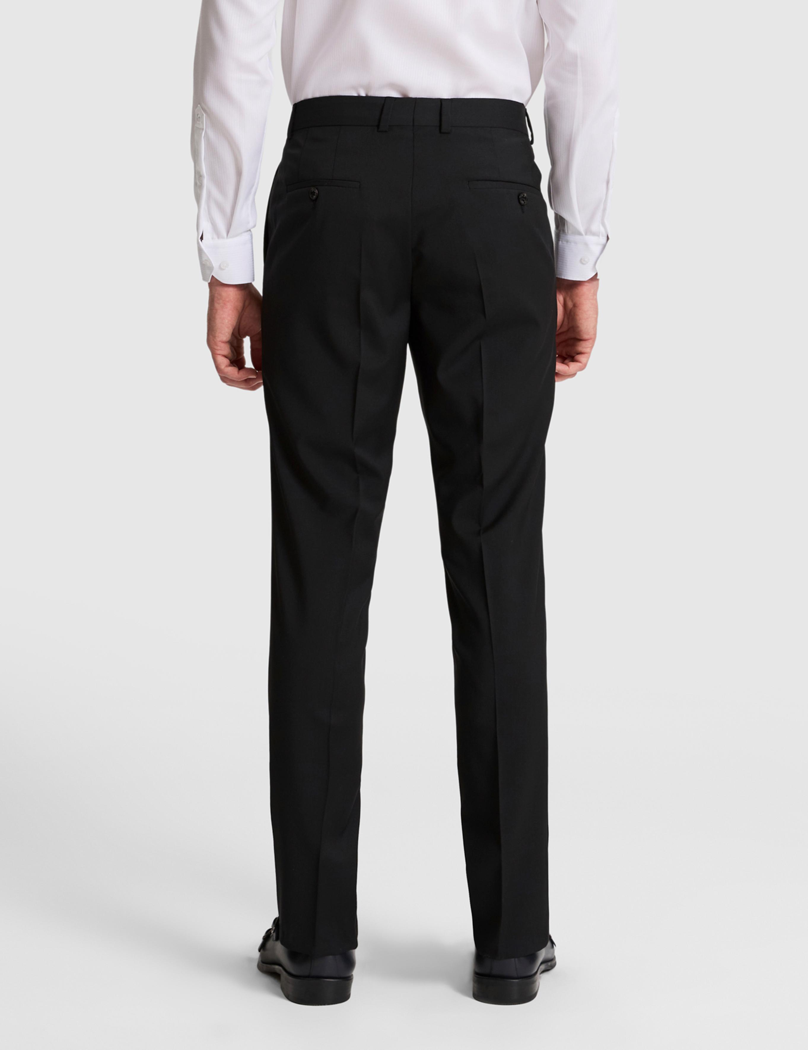 Siyah Slim Fit Kumaş Pantolon