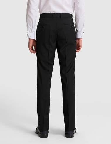 Siyah Slim Fit Kumaş Pantolon