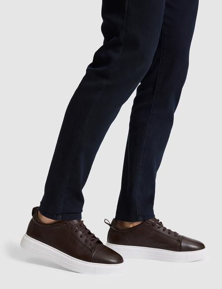 Kahverengi %100 Deri Casual Ayakkabı - 50323943008