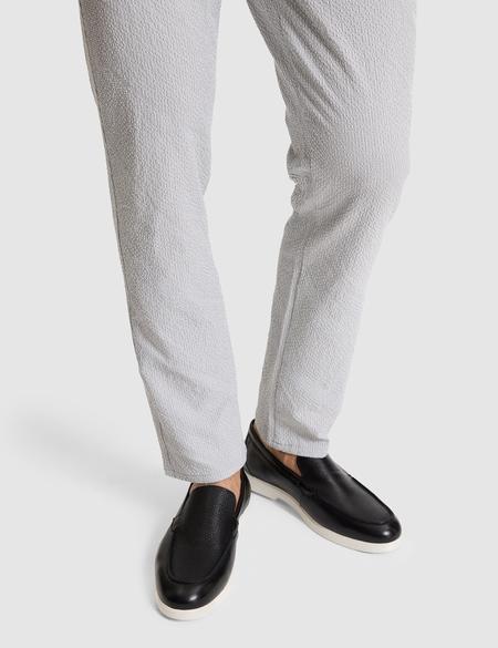 Siyah %100 Deri Eva Taban Loafer Ayakkabı - 50327089003