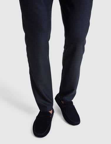 Lacivert Loafer Ayakkabı